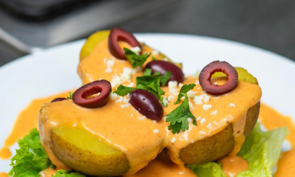 🥔 Papa a la huancaína (4 personas)