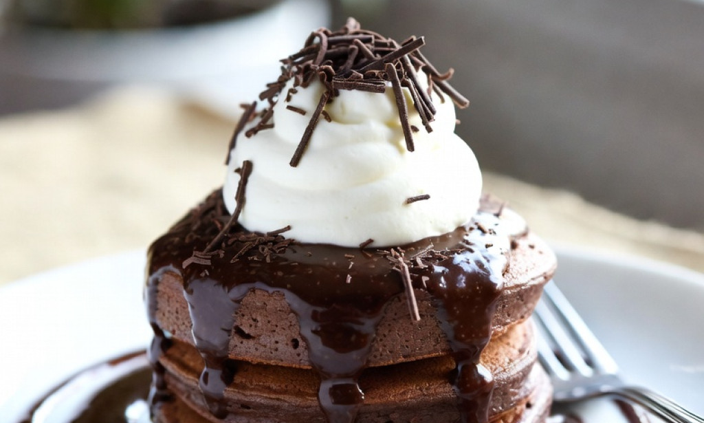 Panqueques de chocolate para 4 personas