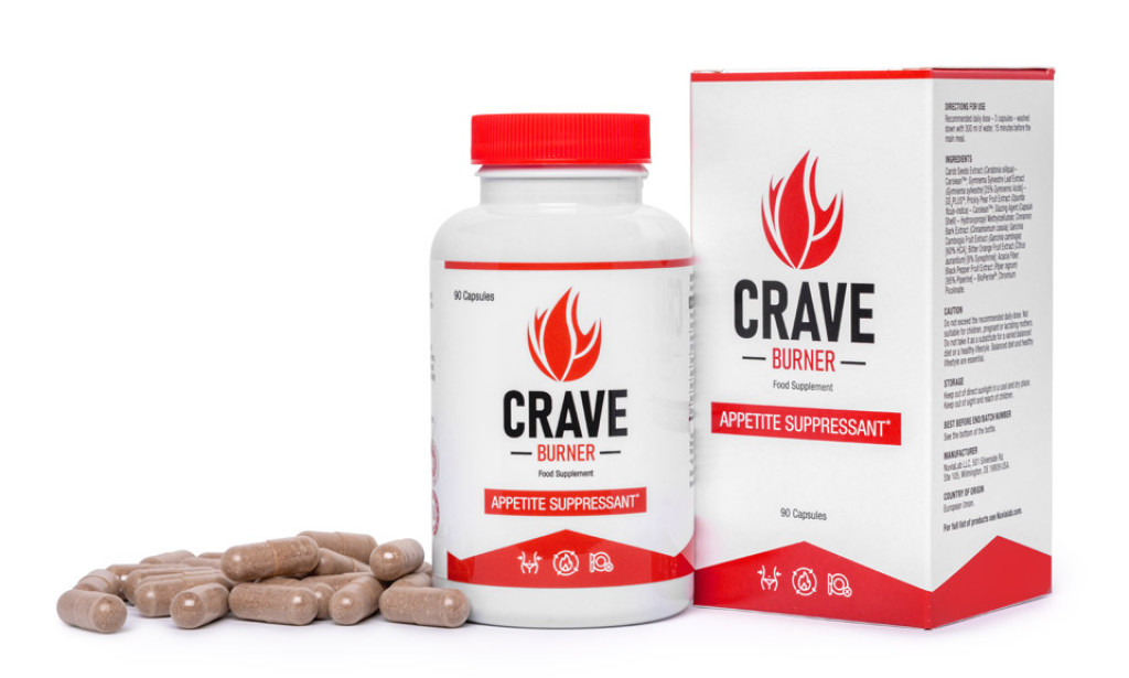 Crave Burner sabes para sirve un supresor del apetito